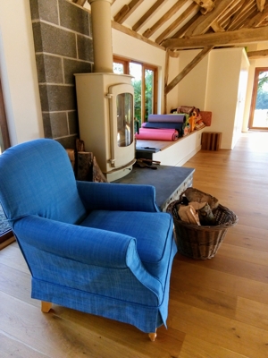 Upholstery days with Rose Woodford in Studio-W in Mid Wales